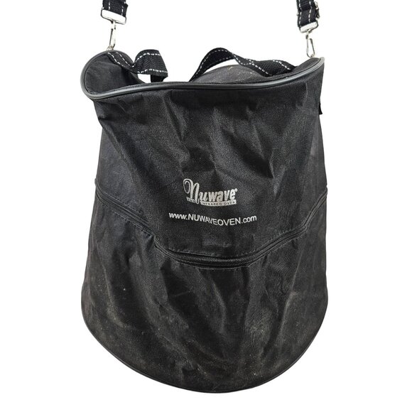 NuWave Infrared Oven Carrying Case Black Nylon Adjustable Shoulder Strap Storage - Picture 1 of 7